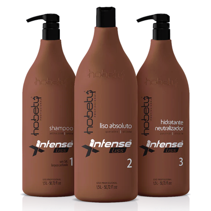 X-Intense Liss 1,5L - Kit 3 Passos